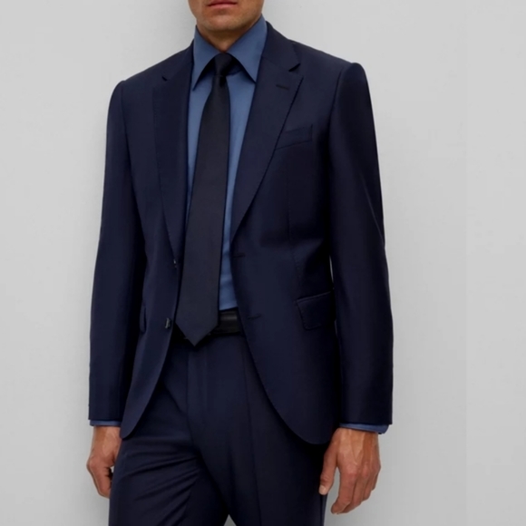 ๐ HOST PICK ๐ Hugo Boss Men's Single-breasted Wool Blazer - Picture 4 of 16